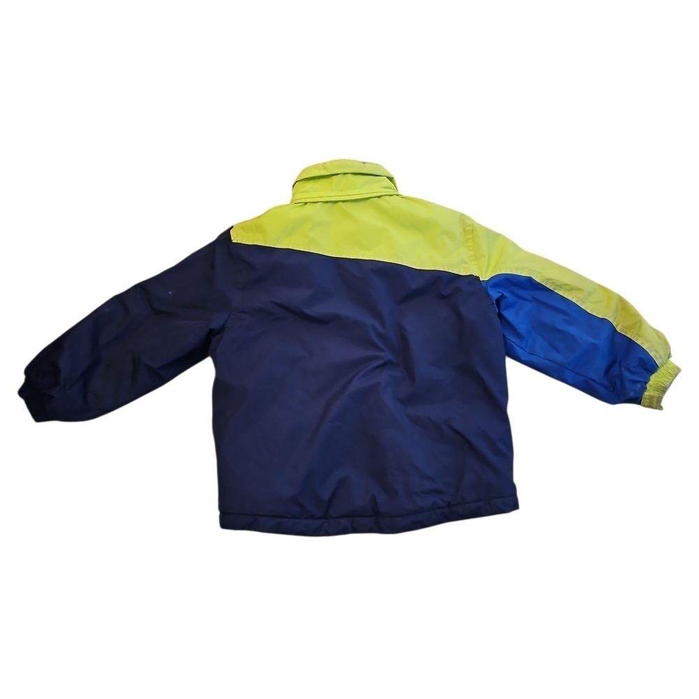 Weatherproof Kids Puffer Jacket - Blue and Green, Size 5 - Picture 2 of 14